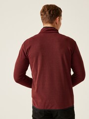 Czerwony - Regatta Mens Kitom Two-Tone Fleece - Image 2 of 8