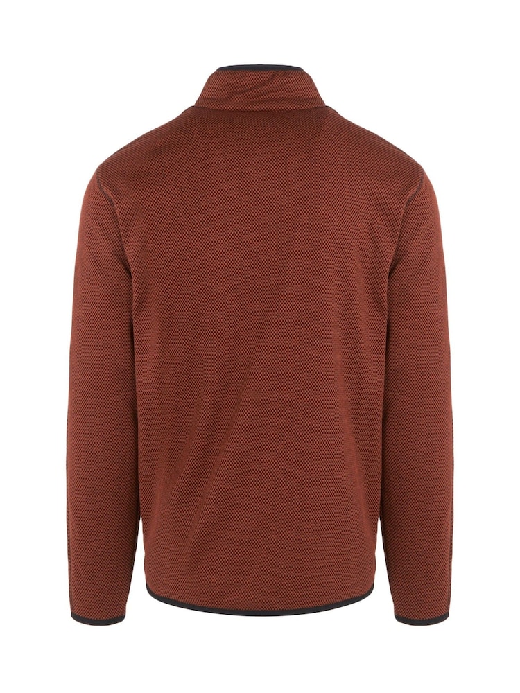 Czerwony - Regatta Mens Kitom Two-Tone Fleece - Image 8 of 8