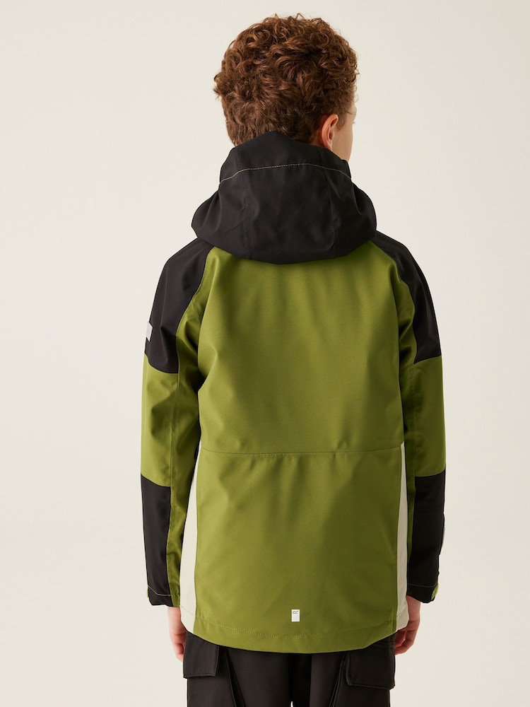 Regatta Green Boys Trekktain 3in1 Hiking Jacket - Image 2 of 8