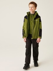 Regatta Green Boys Trekktain 3in1 Hiking Jacket - Image 3 of 8