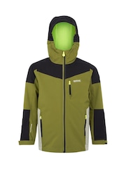 Regatta Green Boys Trekktain 3in1 Hiking Jacket - Image 7 of 8