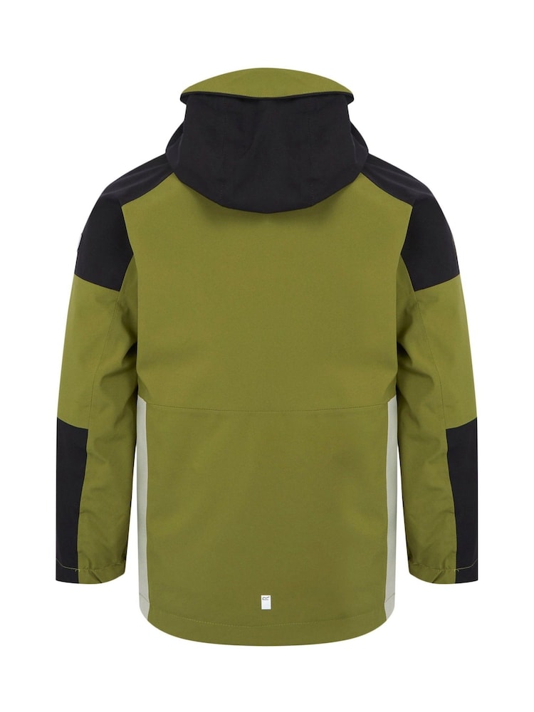 Regatta Green Boys Trekktain 3in1 Hiking Jacket - Image 8 of 8
