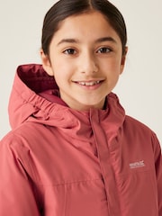Regatta Pink Kids Farbank Waterproof Jacket - Image 4 of 9