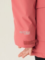 Regatta Pink Kids Farbank Waterproof Jacket - Image 5 of 9