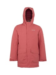 Regatta Pink Kids Farbank Waterproof Jacket - Image 7 of 9