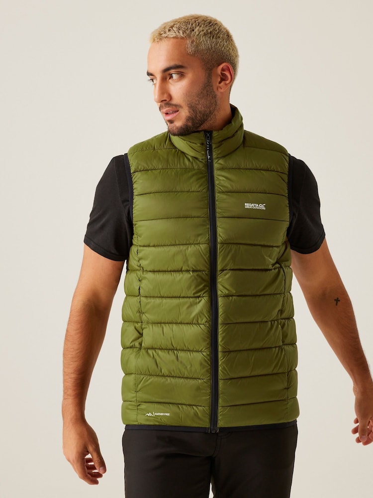 Regatta Green Mens Marizion Baffled Gilet - Image 1 of 9 Regatta Green Mens Marizion Baffled Gilet - Image 1 of 9
