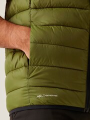 Regatta Green Mens Marizion Baffled Gilet - Image 5 of 9