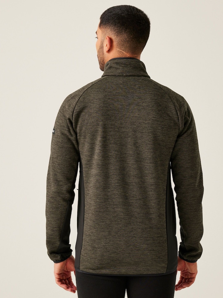 Regatta Green Mens Shorston Full Zip Stretch Fleece - Image 2 of 8