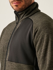 Regatta Green Mens Shorston Full Zip Stretch Fleece - Image 4 of 8