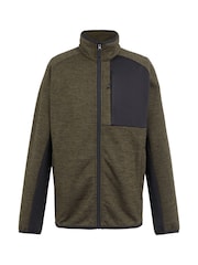 Regatta Green Mens Shorston Full Zip Stretch Fleece - Image 7 of 8