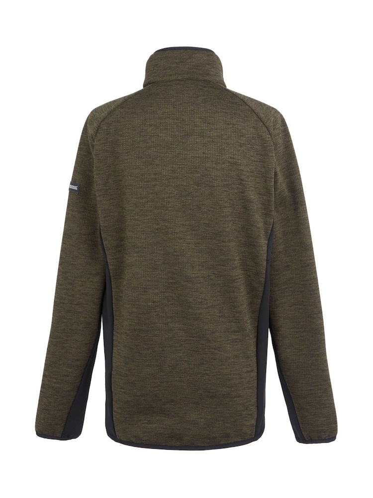 Regatta Green Mens Shorston Full Zip Stretch Fleece - Image 8 of 8