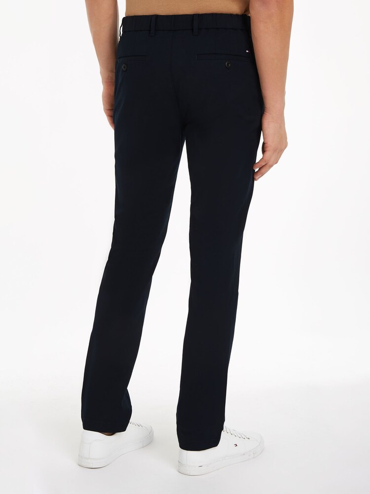 Tommy Hilfiger Blue Denton Technical Chino Trousers - Image 2 of 7 Tommy Hilfiger Blue Denton Technical Chino Trousers - Image 2 of 7