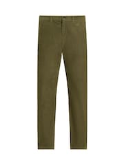 Tommy Hilfiger Green Denton Corduroy Chino Trousers - Image 1 of 3