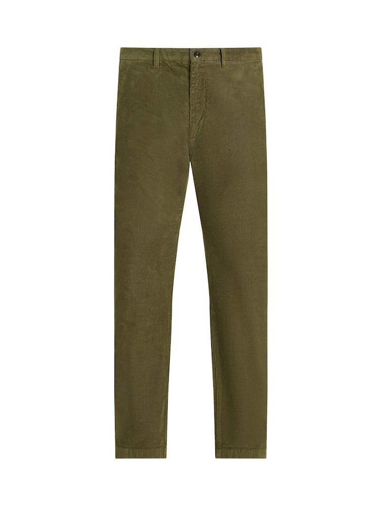 Tommy Hilfiger Green Denton Corduroy Chino Trousers - Image 1 of 3