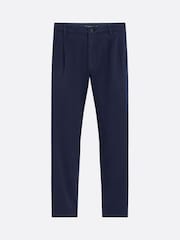 Tommy Hilfiger Blue Greenwich Brushed Twill Trousers - Image 5 of 5