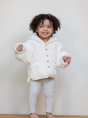 The Little Tailor Baby Chunky Sherpa Fleece Jacket - Image 2 of 9