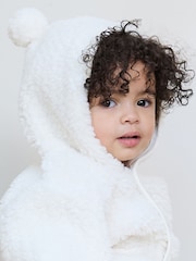 The Little Tailor Baby Chunky Sherpa Fleece Jacket - Image 4 of 9