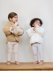 The Little Tailor Baby Chunky Sherpa Fleece Jacket - Image 5 of 9