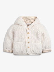 The Little Tailor Baby Chunky Sherpa Fleece Jacket - Image 6 of 9