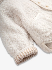 The Little Tailor Baby Chunky Sherpa Fleece Jacket - Image 8 of 9