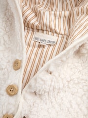 The Little Tailor Baby Chunky Sherpa Fleece Jacket - Image 9 of 9