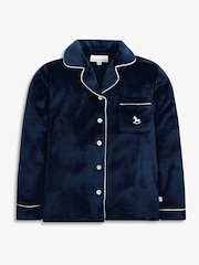 The Little Tailor Kids Luxury Soft Touch Velour Christmas Pyjamas - Image 4 of 8