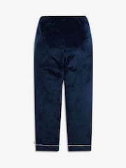The Little Tailor Kids Luxury Soft Touch Velour Christmas Pyjamas - Image 6 of 8