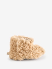 The Little Tailor Baby Plush Lined Chunky Sherpa Booties Fleece - Image 1 of 5