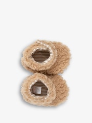 The Little Tailor Baby Plush Lined Chunky Sherpa Booties Fleece - Image 4 of 5