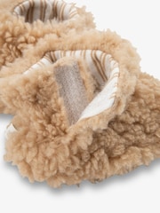 The Little Tailor Baby Plush Lined Chunky Sherpa Booties Fleece - Image 5 of 5