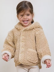 The Little Tailor Baby Chunky Sherpa Fleece Jacket - Image 1 of 8
