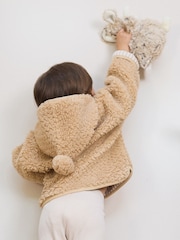The Little Tailor Baby Chunky Sherpa Fleece Jacket - Image 3 of 8