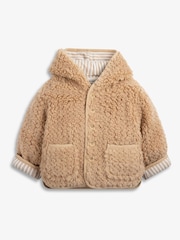 The Little Tailor Baby Chunky Sherpa Fleece Jacket - Image 5 of 8