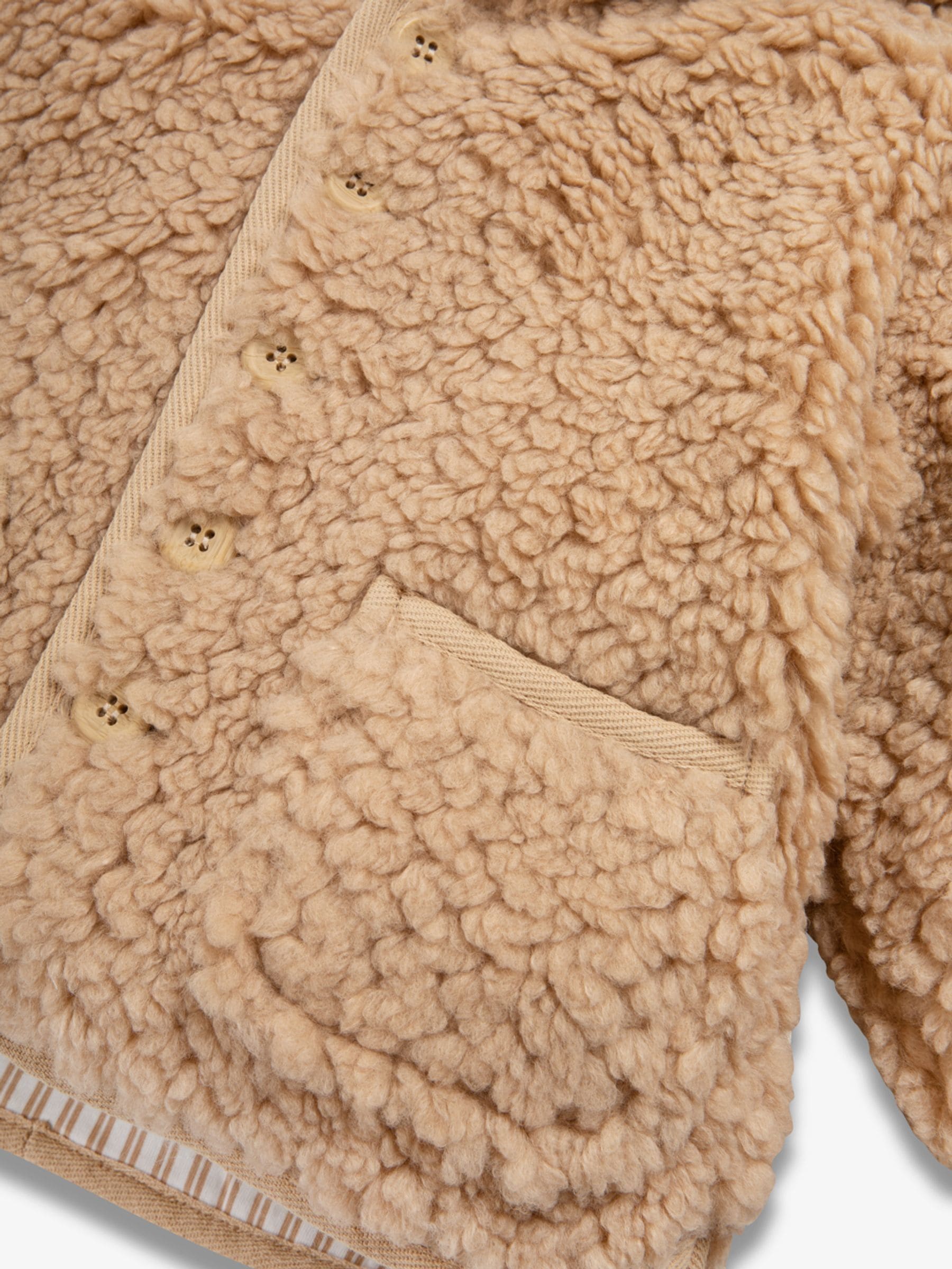 【新品未使用】baby frill wool like shirt jacket Engel - Organic Wool Fleece Jacket for Babies and Kids – Nature's