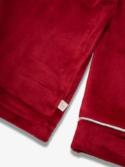 The Little Tailor Kids Luxury Soft Touch Velour Christmas Pyjamas - Image 7 of 8
