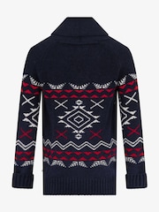 The Little Tailor Chunky Knit Christmas Cardigan - Image 4 of 6