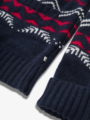The Little Tailor Chunky Knit Christmas Cardigan - Image 6 of 6