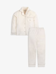 The Little Tailor Kids Luxury Soft Touch Velour Christmas Pyjamas - Image 3 of 8