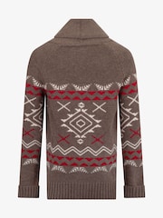 The Little Tailor Chunky Knit Christmas Cardigan - Image 2 of 4