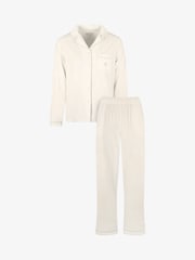 The Little Tailor Luxury Soft Touch Velour Christmas Pyjamas - Image 3 of 11