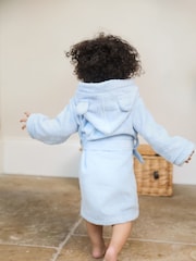 The Little Tailor Baby Towelling 100% Cotton Bath Robe - Image 2 of 5
