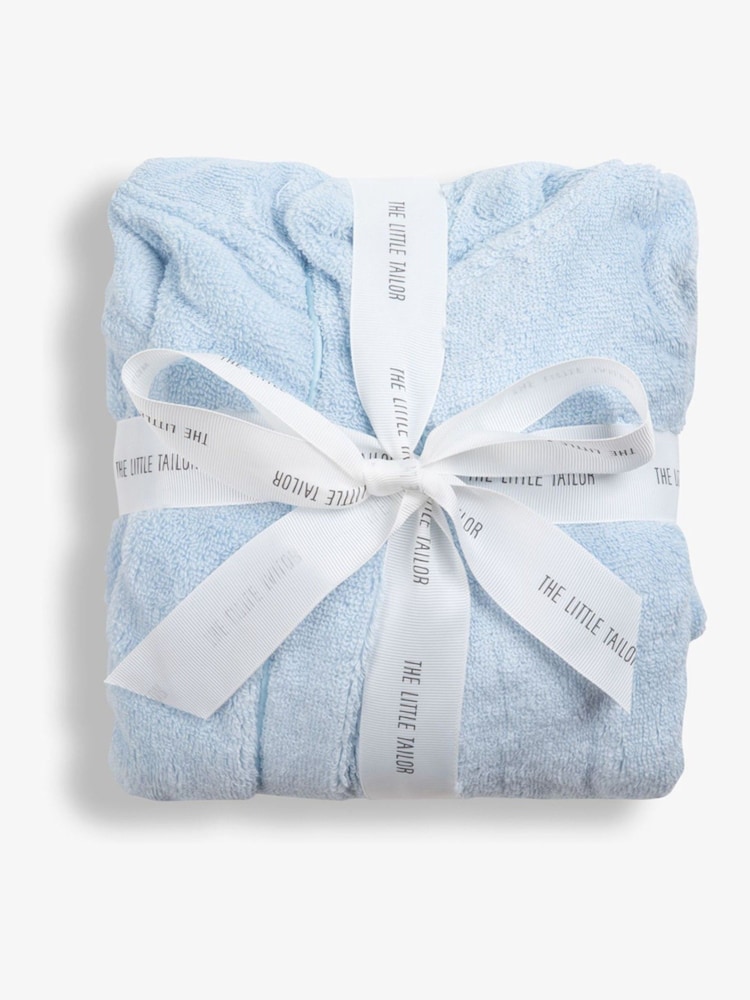 The Little Tailor Baby Towelling 100% Cotton Bath Robe - Image 5 of 5