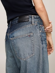 Tommy Hilfiger Blue Fit Straight Koa Mid Rise Loose Jeans - Image 3 of 5