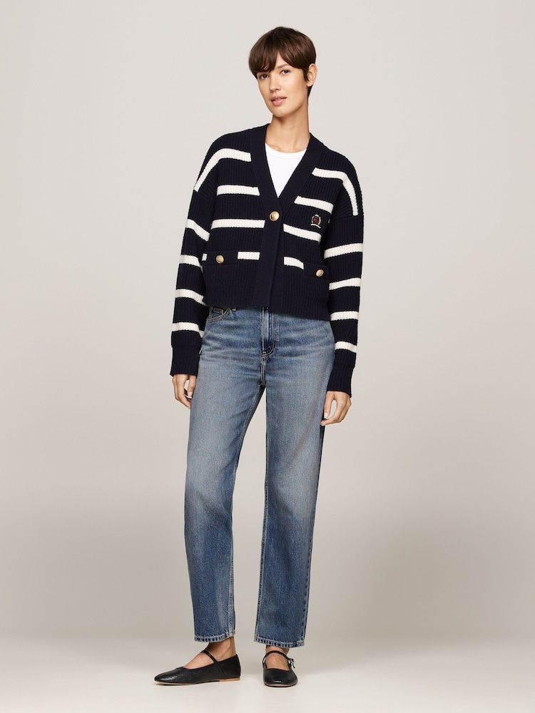 Tommy Hilfiger Blue 100% Cotton Classic Straight Jeans - Image 3 of 6