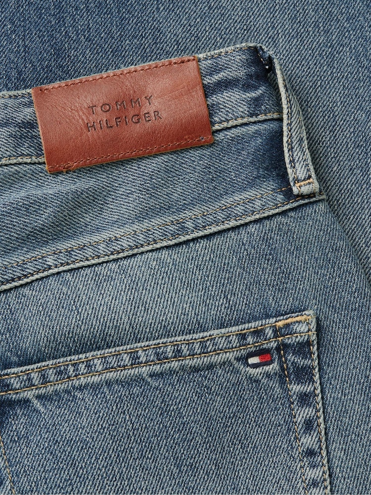 Tommy Hilfiger Blue 100% Cotton Classic Straight Jeans - Image 6 of 6