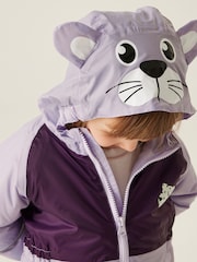 Regatta Purple Kids Mudplay III Waterproof Puddlesuit - Image 4 of 6