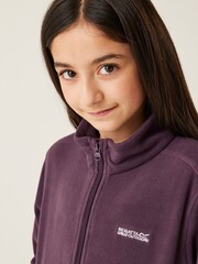 Regatta Purple Kids King II Full Zip Fleece - Image 4 of 6
