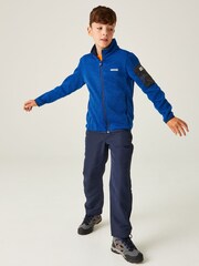Regatta Blue Junior Newhill Full Zip Fleece - Image 3 of 7