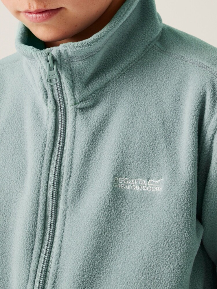 Regatta Green Kids King II Full Zip Fleece - Image 4 of 6