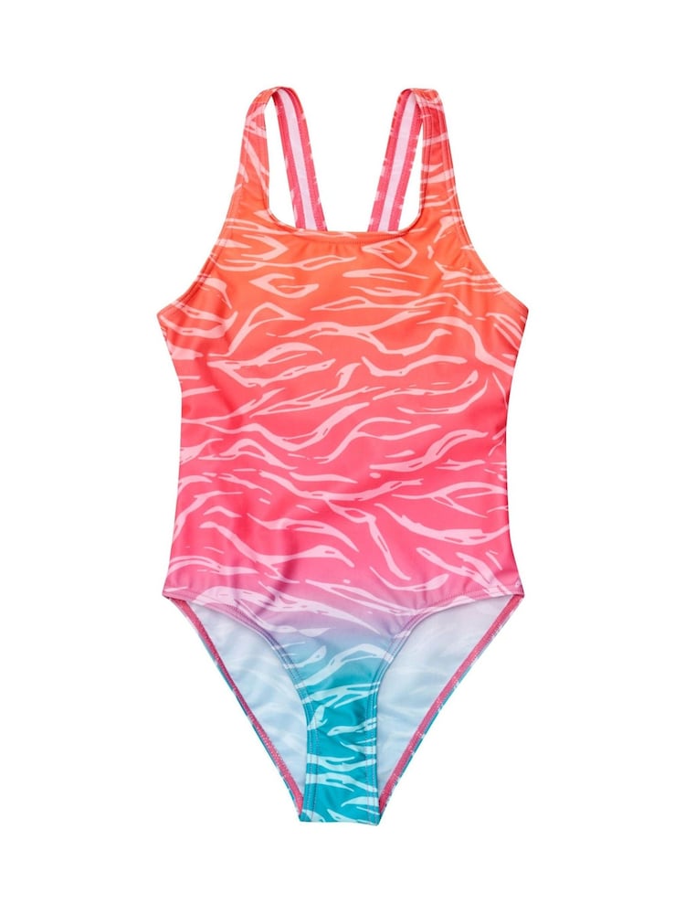 Regatta Tangerine Kids Katrisse Swimsuit - Image 5 of 7